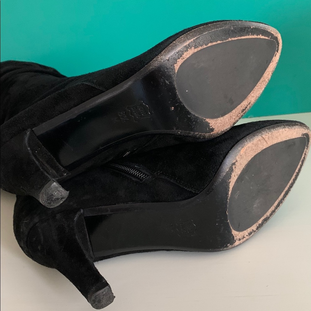 2/$50💥Black Suede Vaneli Boots - Picture 5 of 7